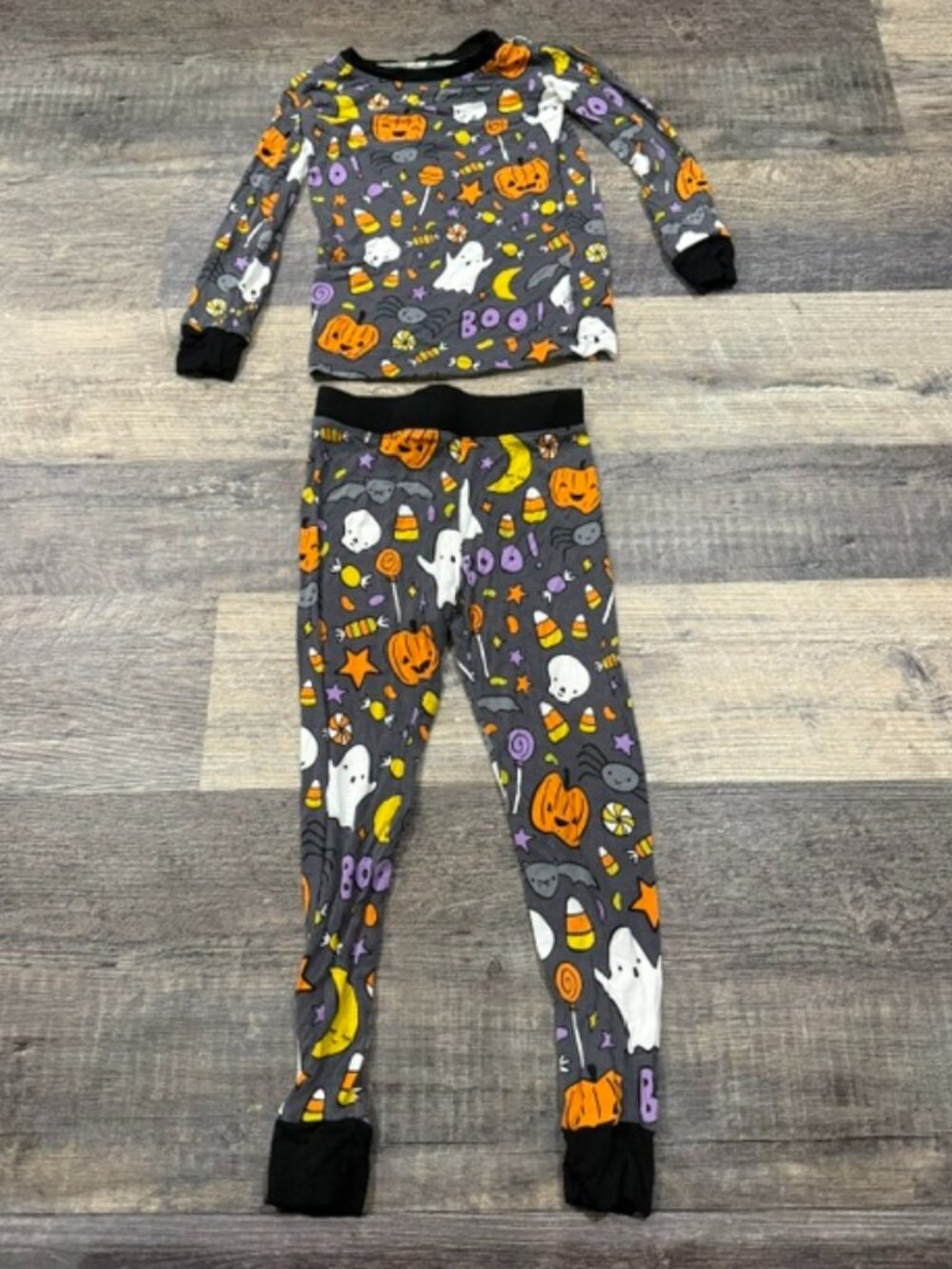 Little Sleepies Two-Piece Pajama Set Size 2T Halloween Print
